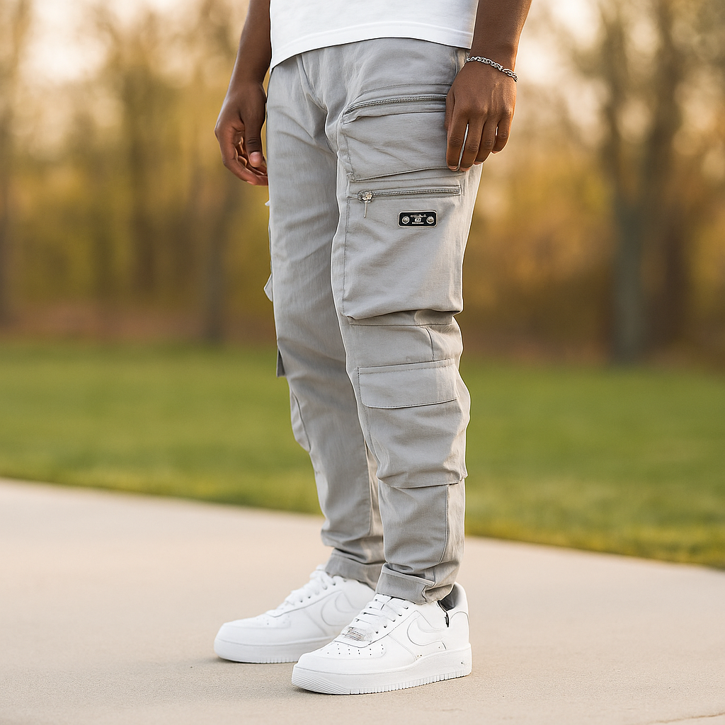 Pantalons Cargo pour Homme - Coupe Classique - Multi-Poches - Confortable pour un Usage Quotidien