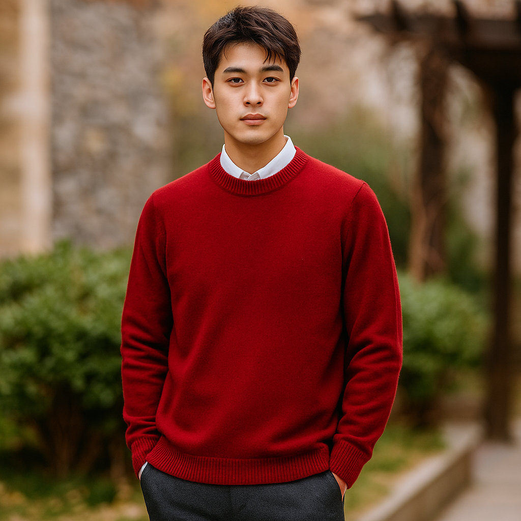 Pull - Komfortabel Jakob Tricot - Chaud & Élégant