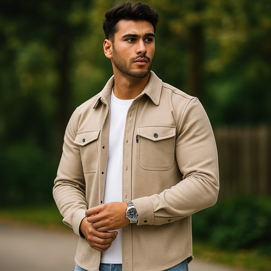 Chemise élégante pour l'automne - Confortable - Élégance intemporelle