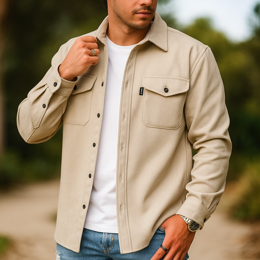 Chemise élégante pour l'automne - Confortable - Élégance intemporelle