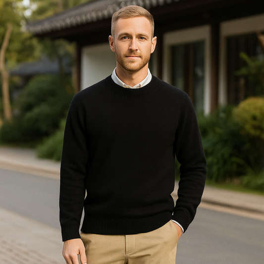 Liam - Pull ample et confortable - Coupe douce et élégante