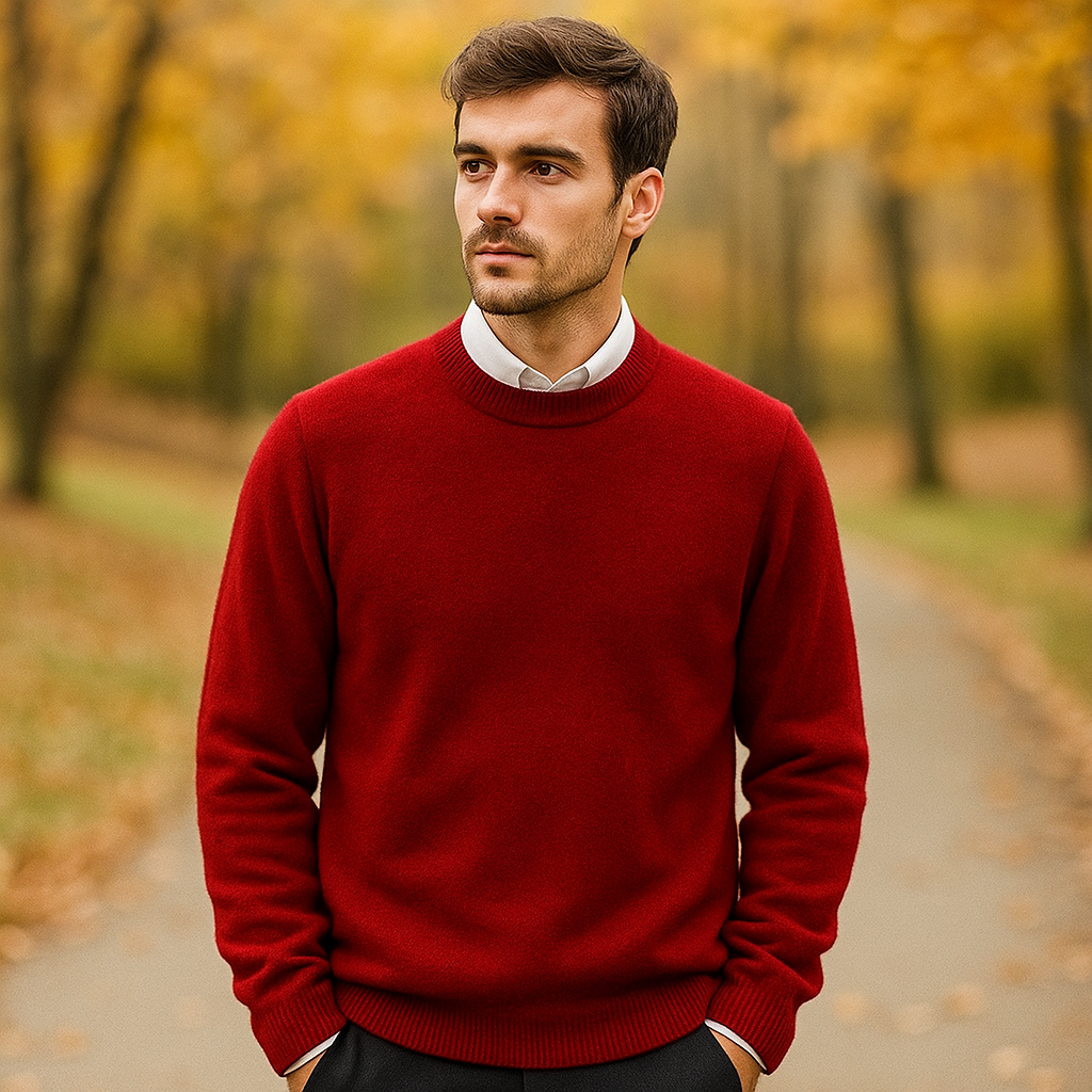 Liam - Pull ample et confortable - Coupe douce et élégante