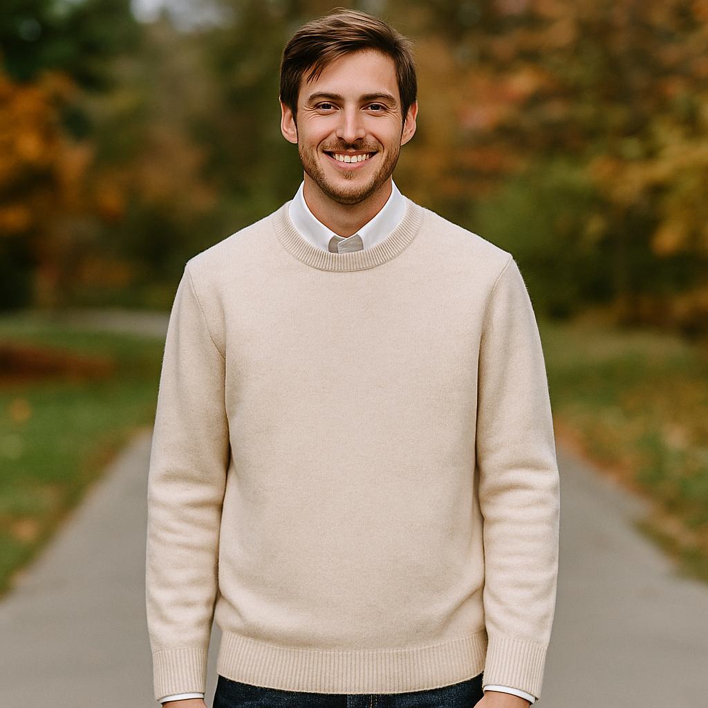 Liam - Pull ample et confortable - Coupe douce et élégante