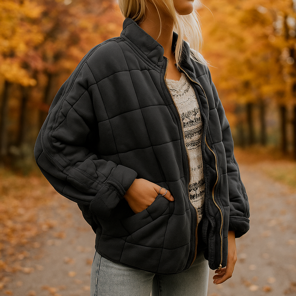 Lela Vinterjakke - Confort Chaud, Imperméable et Élégant