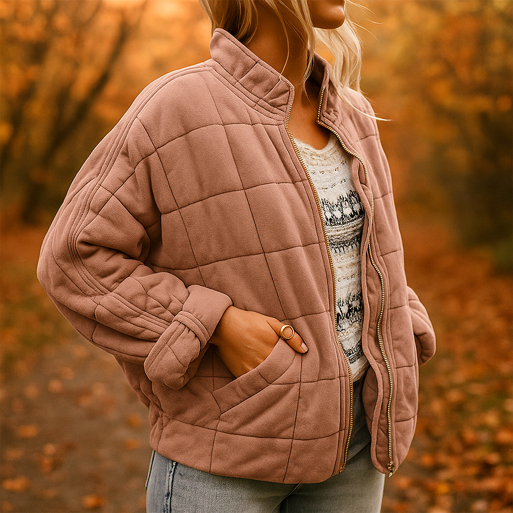 Lela Vinterjakke - Confort Chaud, Imperméable et Élégant