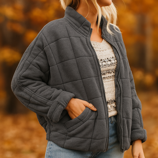 Lela Vinterjakke - Confort Chaud, Imperméable et Élégant