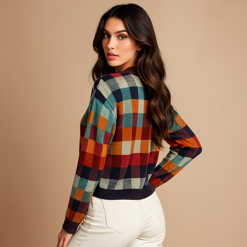 Pull Tricoté Femme - Col Chaud - Confort & Style