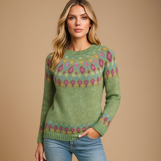 Carlotta - Pull Chaud Hiver - Confort - Style - Luo
