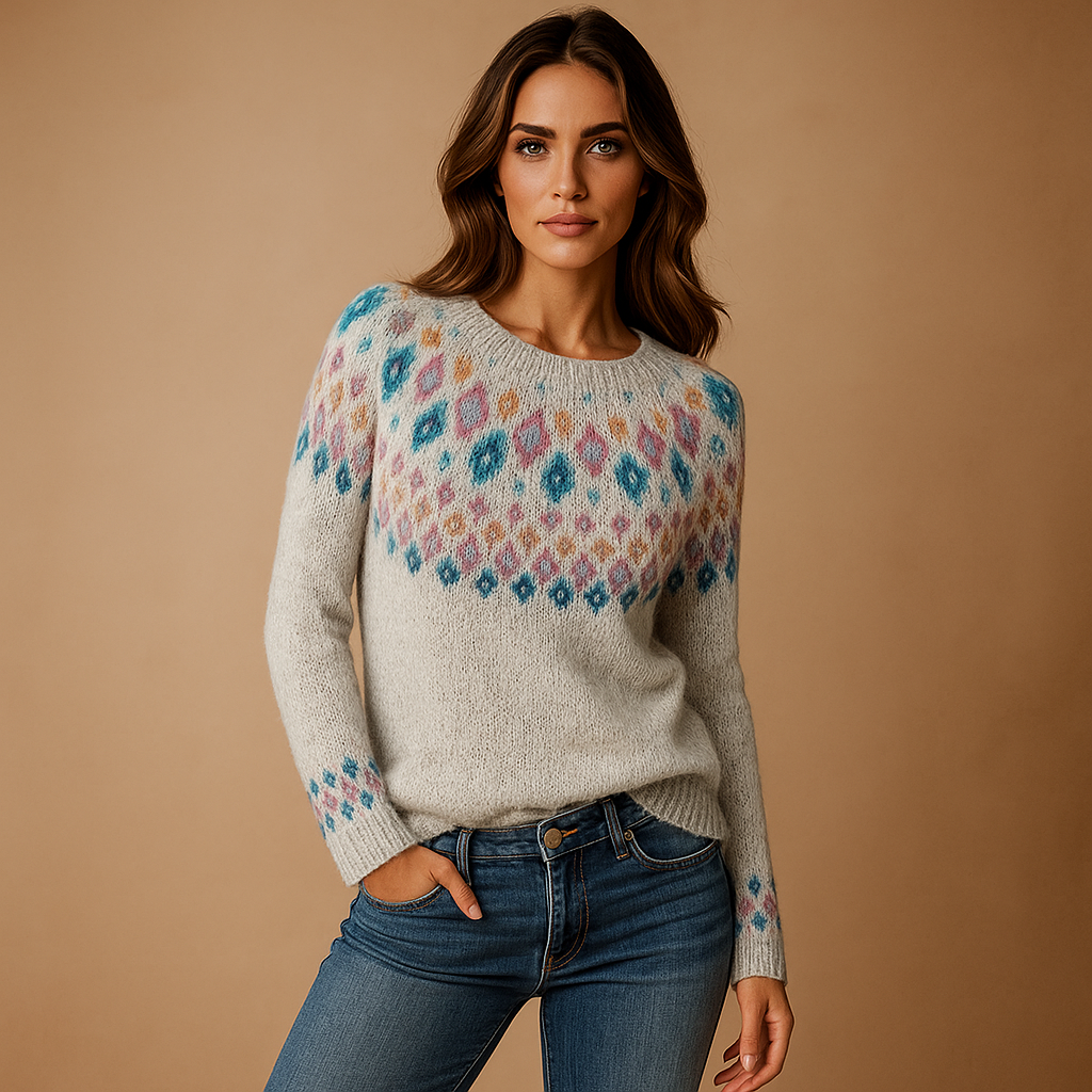 Carlotta - Pull Chaud Hiver - Confort - Style - Luo