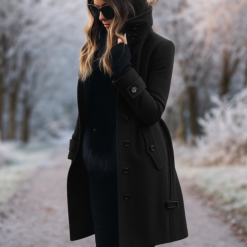 Trench-coat élégant et chaud pour femmes - Confort et élégance