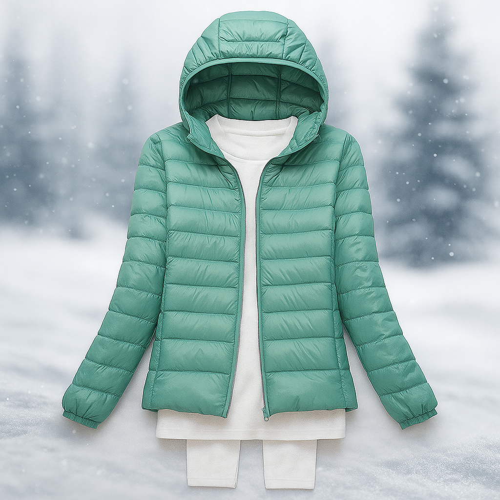 Stilla - Doudoune ultralégère et pliable avec capuche - Confort & Style
