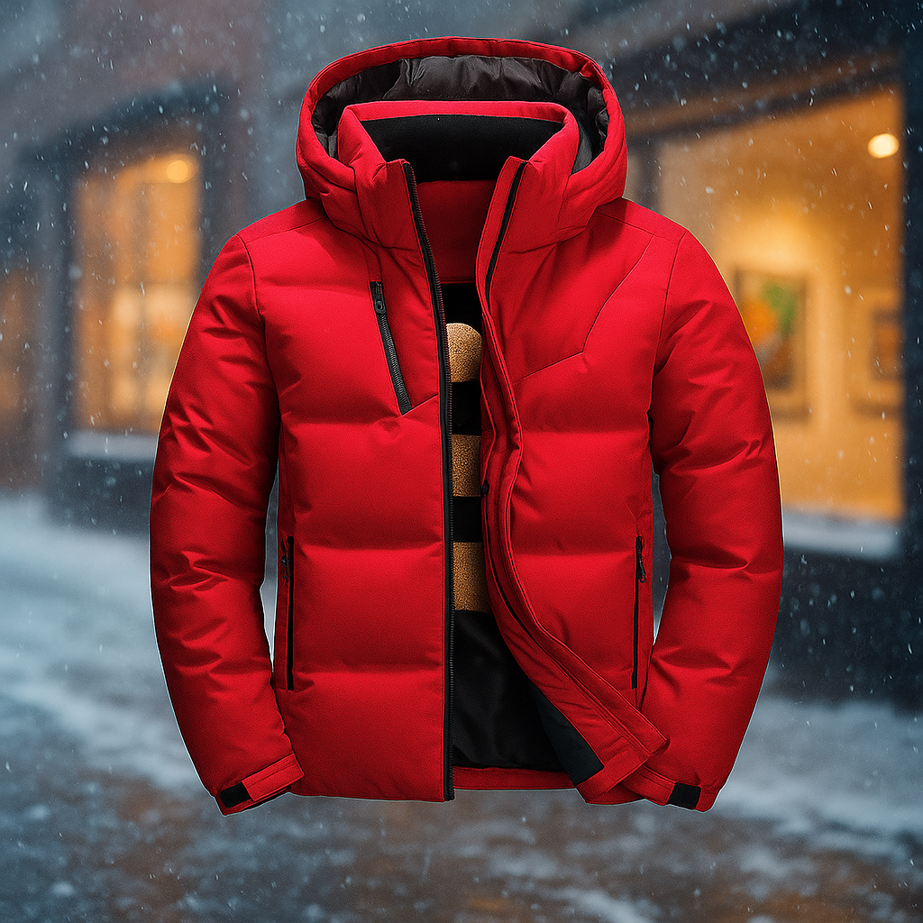 Stilla - Veste d'hiver extra chaude avec capuche amovible