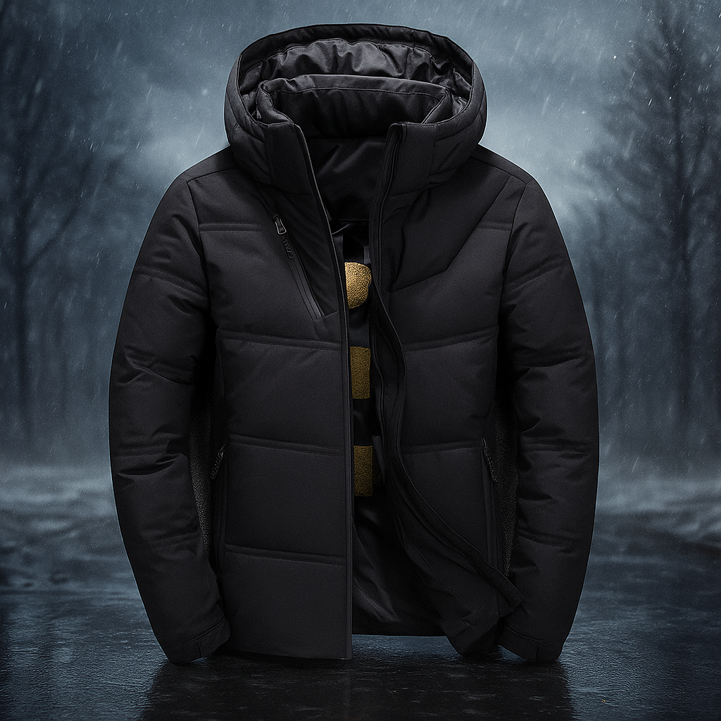 Stilla - Veste d'hiver extra chaude avec capuche amovible