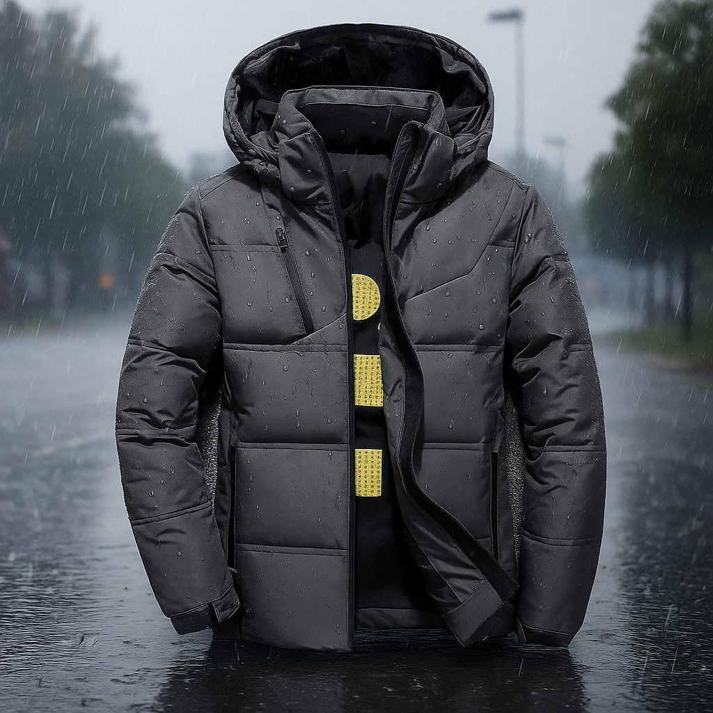 Stilla - Veste d'hiver extra chaude avec capuche amovible