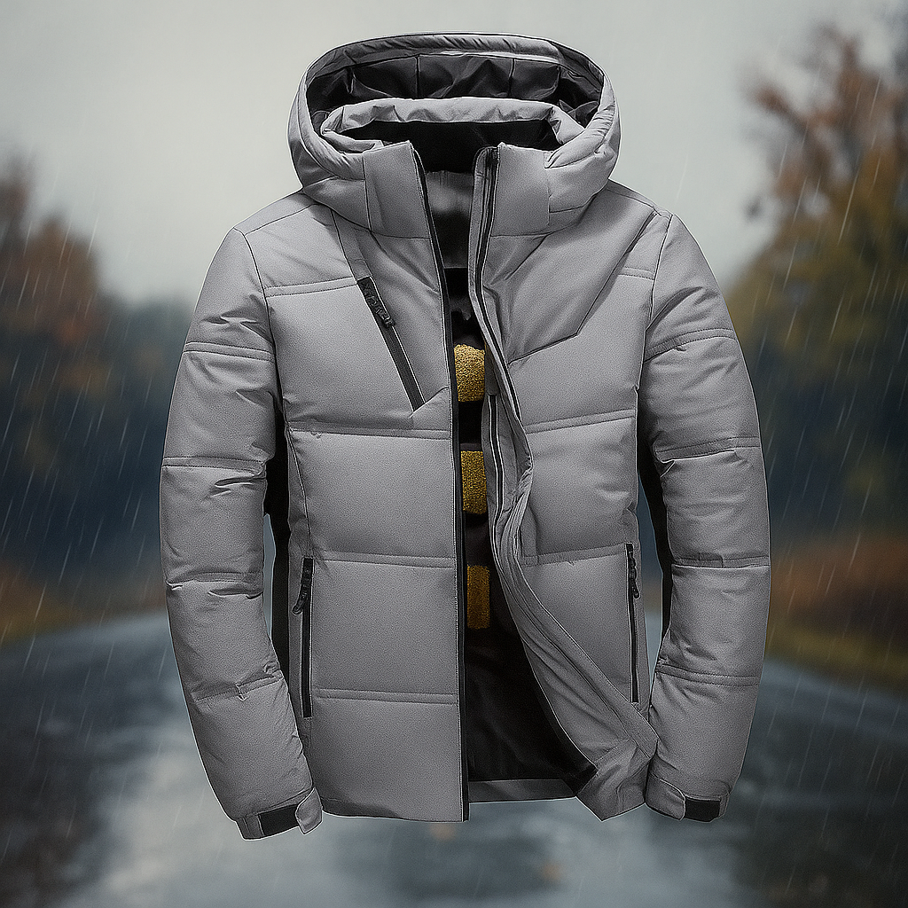 Stilla - Veste d'hiver extra chaude avec capuche amovible