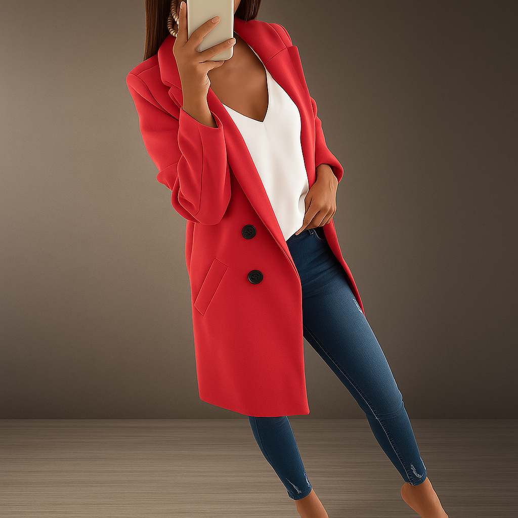 Louise - Manteau classique - Élégance intemporelle - Confort et qualité