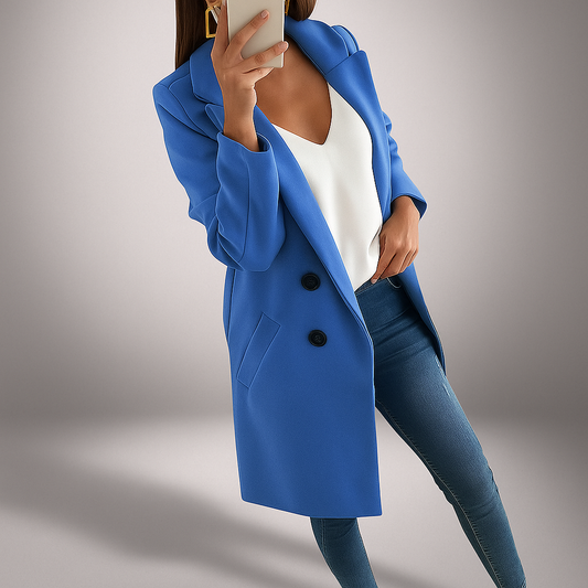 Louise - Manteau classique - Élégance intemporelle - Confort et qualité