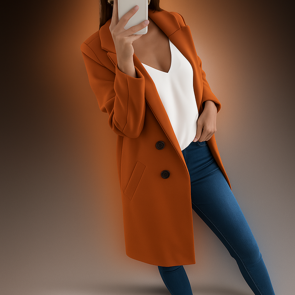 Louise - Manteau classique - Élégance intemporelle - Confort et qualité