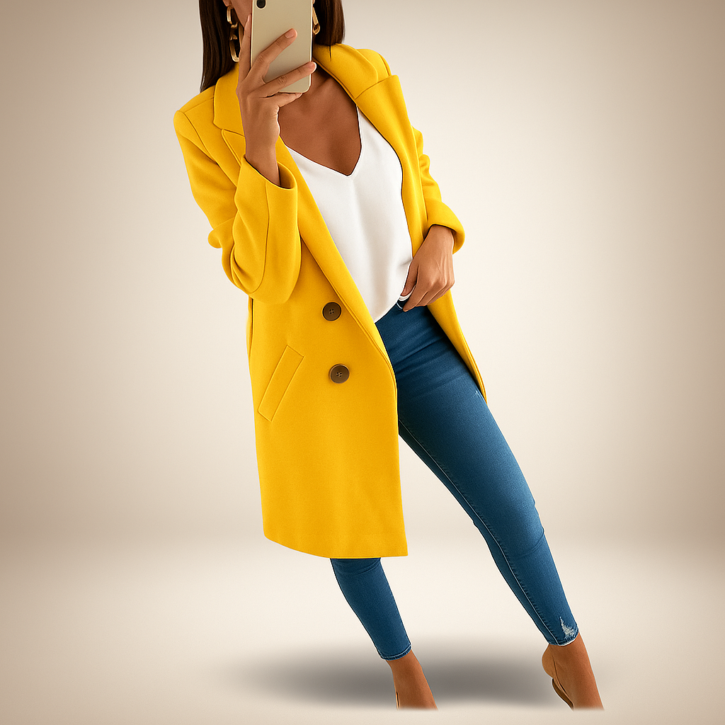 Louise - Manteau classique - Élégance intemporelle - Confort et qualité