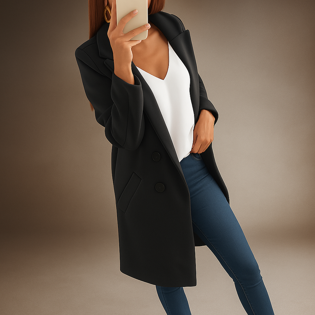 Louise - Manteau classique - Élégance intemporelle - Confort et qualité