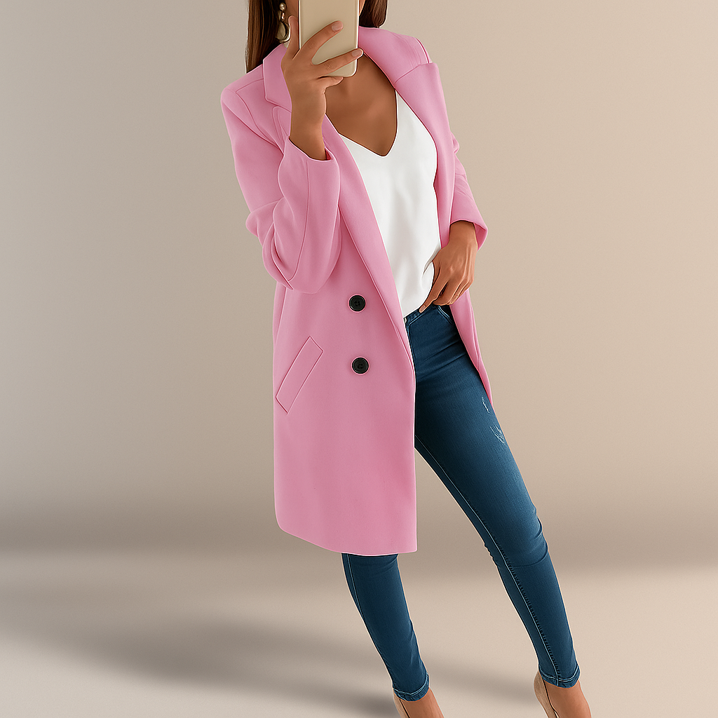 Louise - Manteau classique - Élégance intemporelle - Confort et qualité