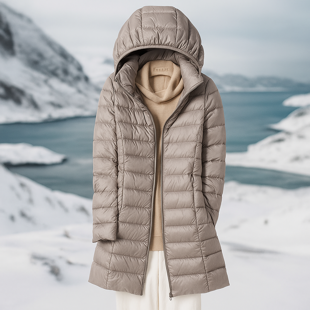 Doudoune Stilla - Veste de Transition Ultra Légère pour Femme avec Capuche