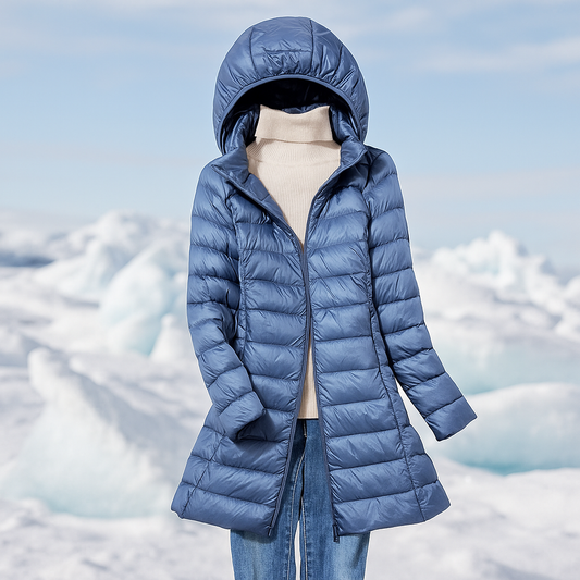 Doudoune Stilla - Veste de Transition Ultra Légère pour Femme avec Capuche