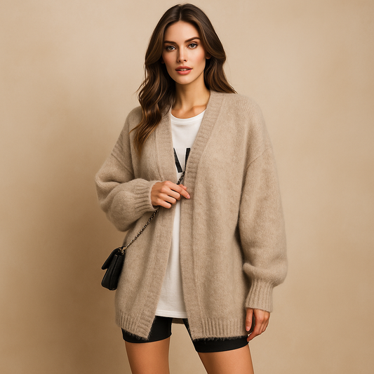 Cardigan Tykk et Varm - Confortable - Stylé - Luo