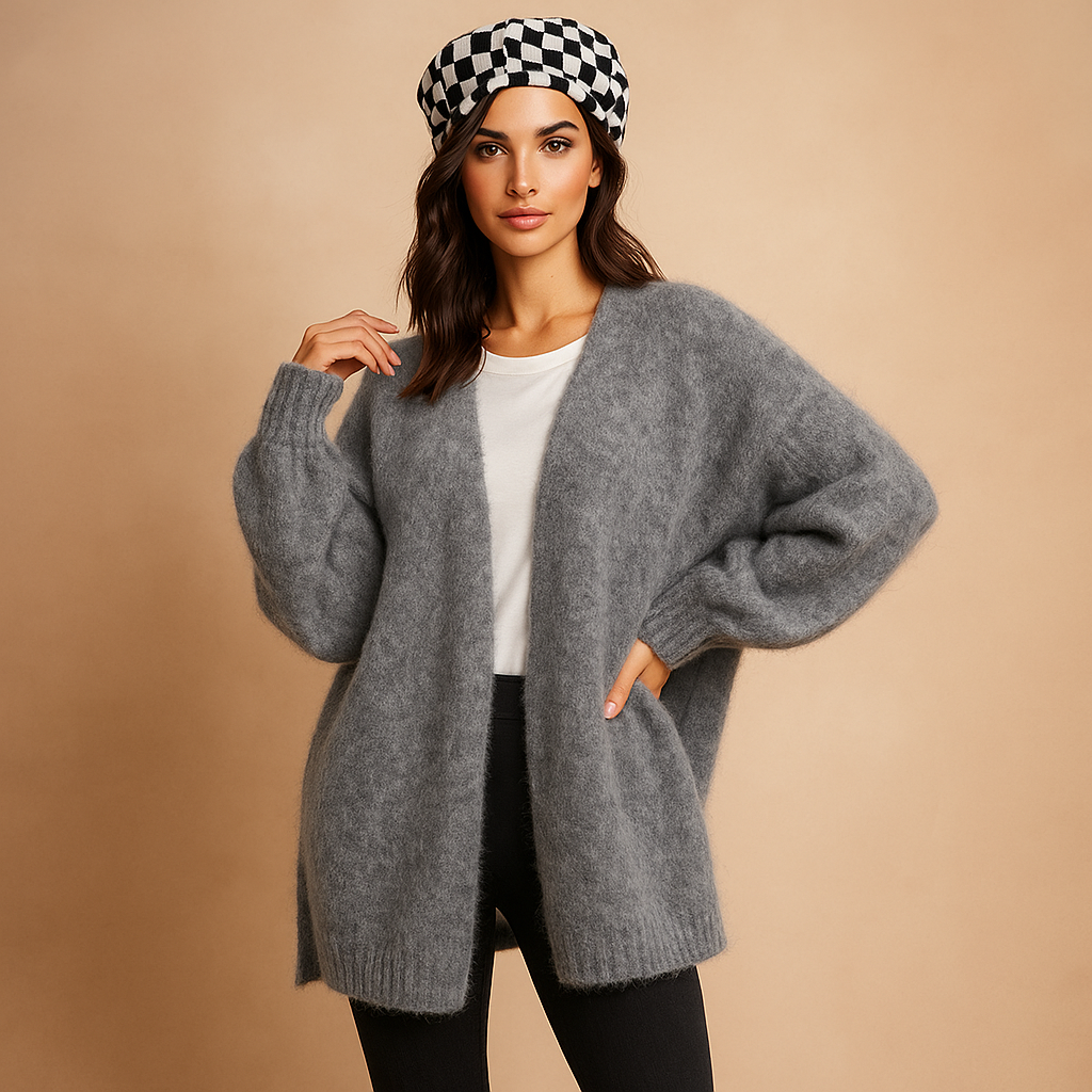 Cardigan Tykk et Varm - Confortable - Stylé - Luo