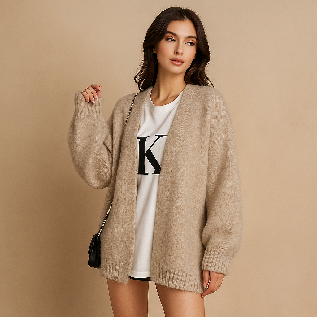Cardigan Tykk et Varm - Confortable - Stylé - Luo