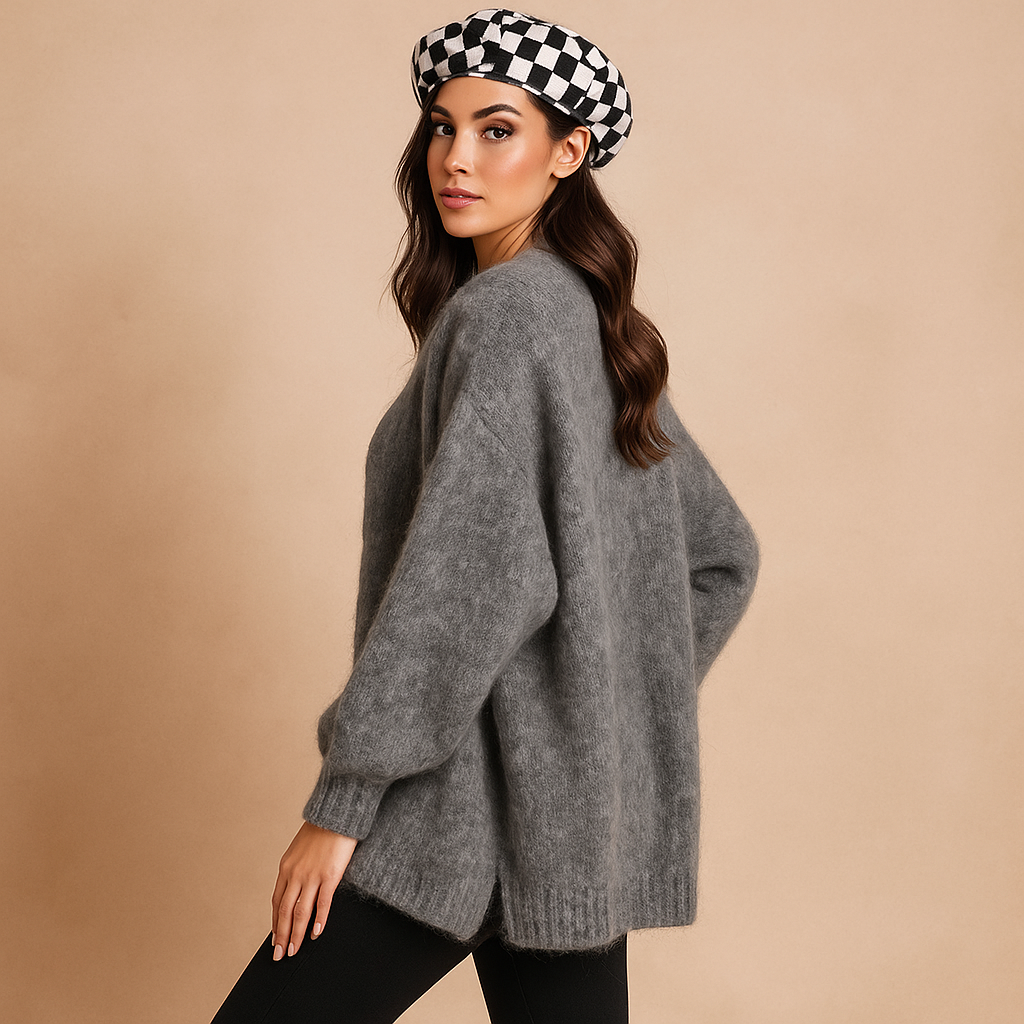 Cardigan Tykk et Varm - Confortable - Stylé - Luo