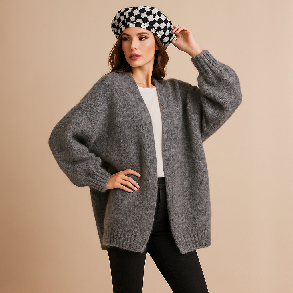 Cardigan Tykk et Varm - Confortable - Stylé - Luo