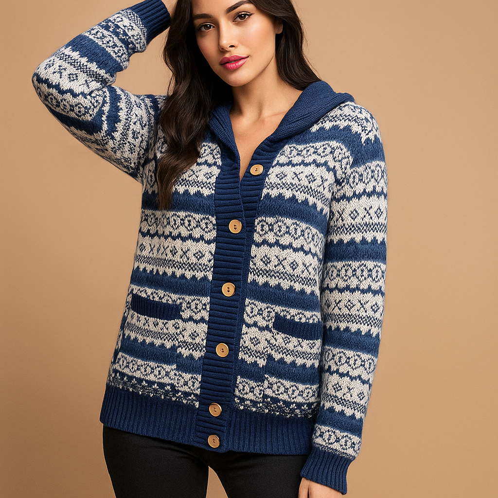 Cardigan Tricoté - Confort Doux - Deux Poches Pratiques