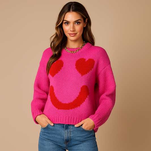 Pull Oversize en Coton - Confort Doux - Tricot Élégant