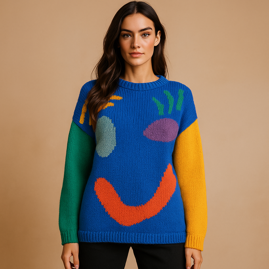 Pull Oversize en Coton - Confort Doux - Tricot Élégant