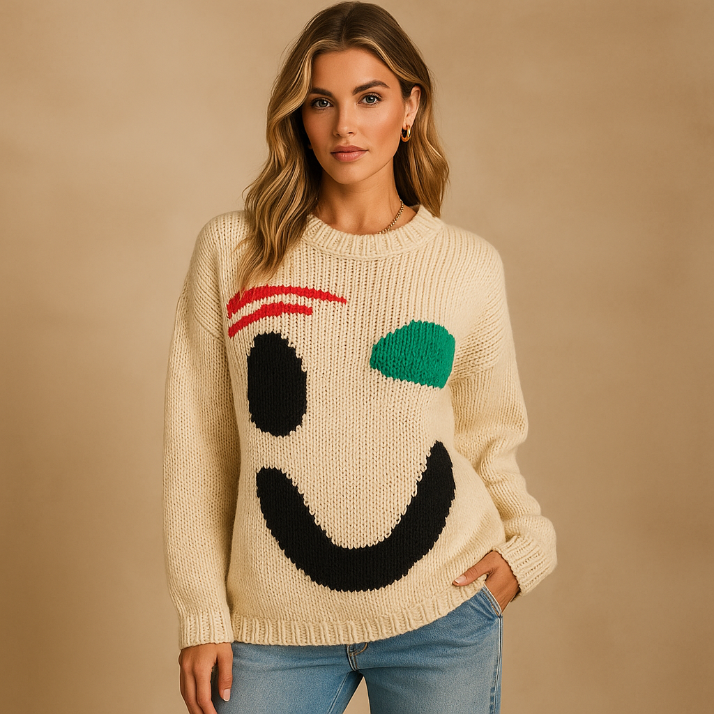 Pull Oversize en Coton - Confort Doux - Tricot Élégant