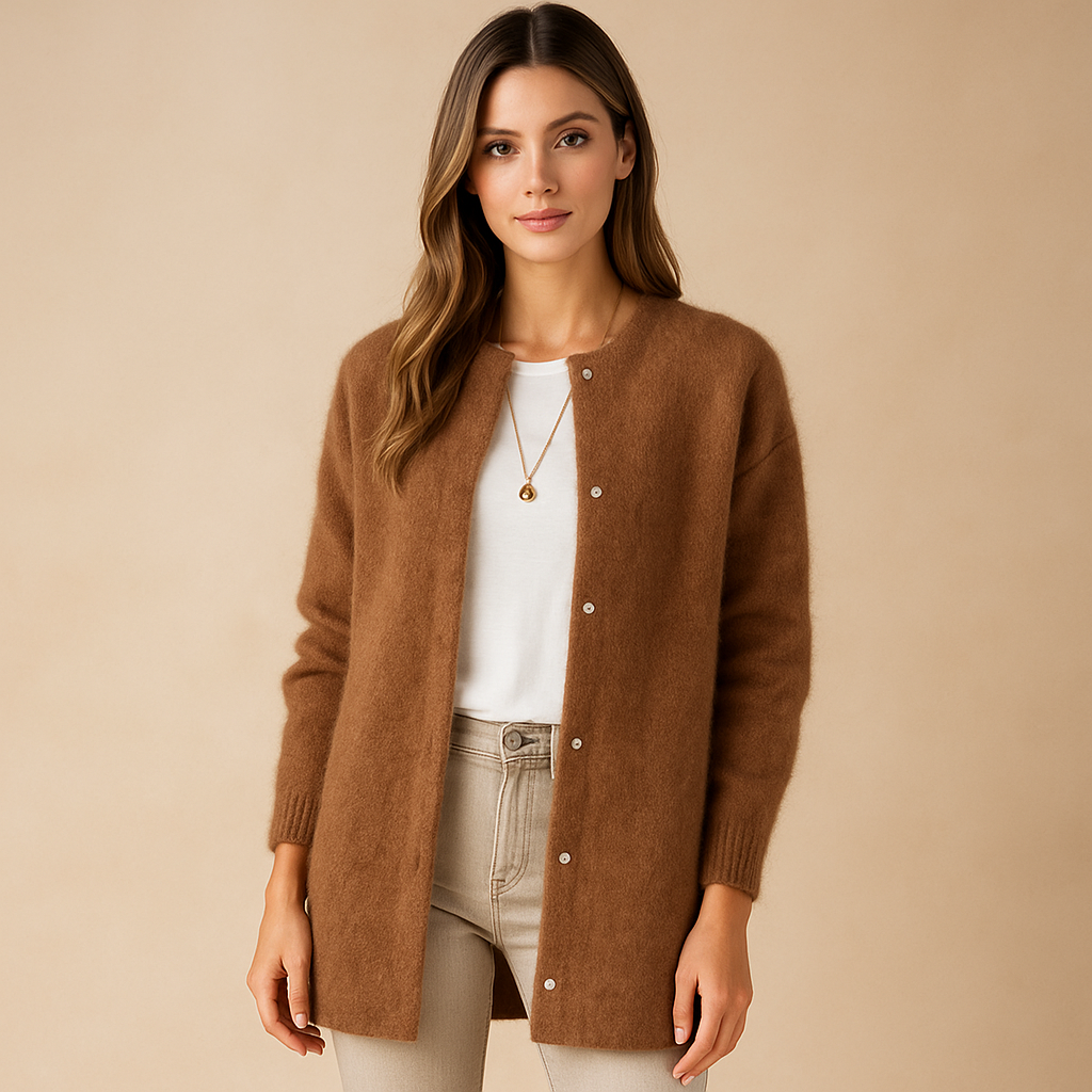 Eleganter Cardigan - Stilvoller Komfort - Zeitloses Design