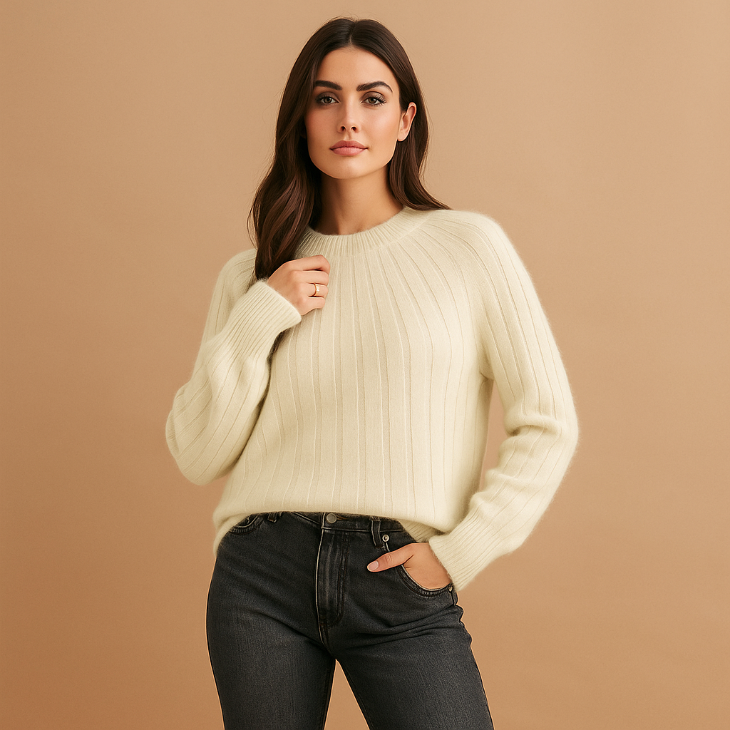 Pull en Cachemire Doux - Élégance Confortable - Chaleur & Style