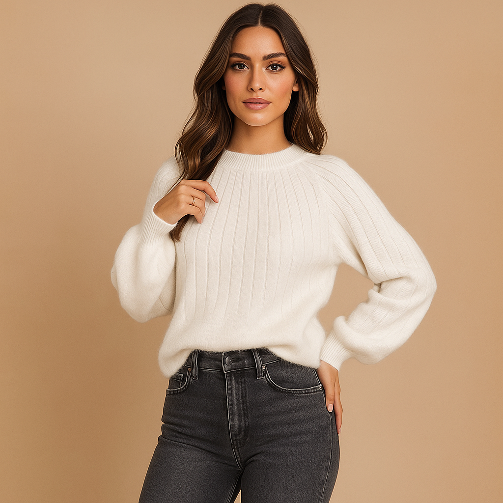 Pull en Cachemire Doux - Élégance Confortable - Chaleur & Style