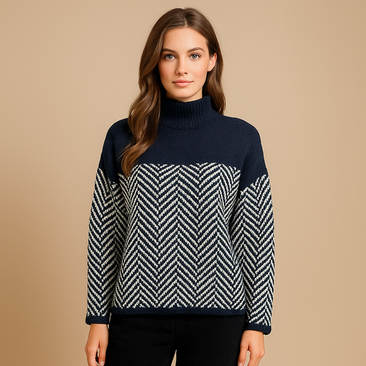 Pulls Doux Épais - Col Moyen - Confort & Style Luo
