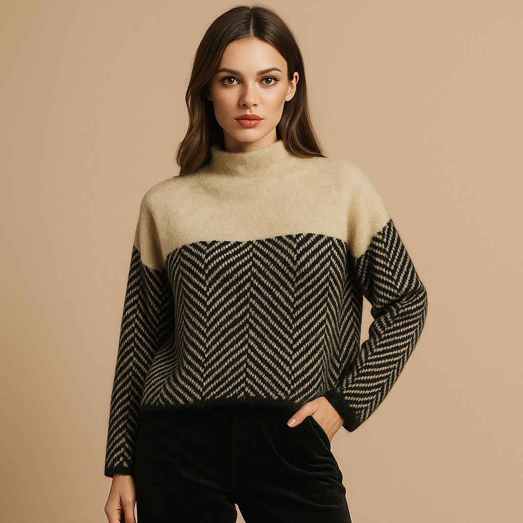 Pulls Doux Épais - Col Moyen - Confort & Style Luo