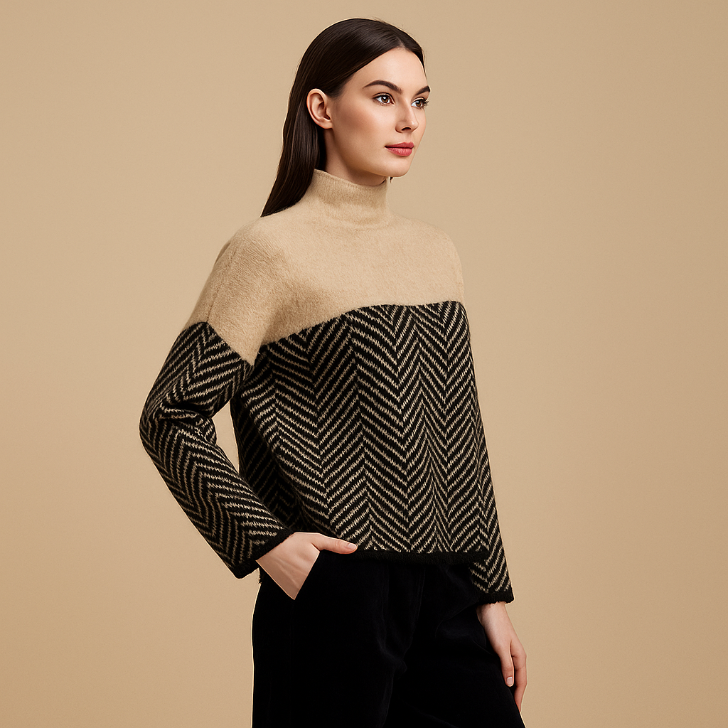 Pulls Doux Épais - Col Moyen - Confort & Style Luo