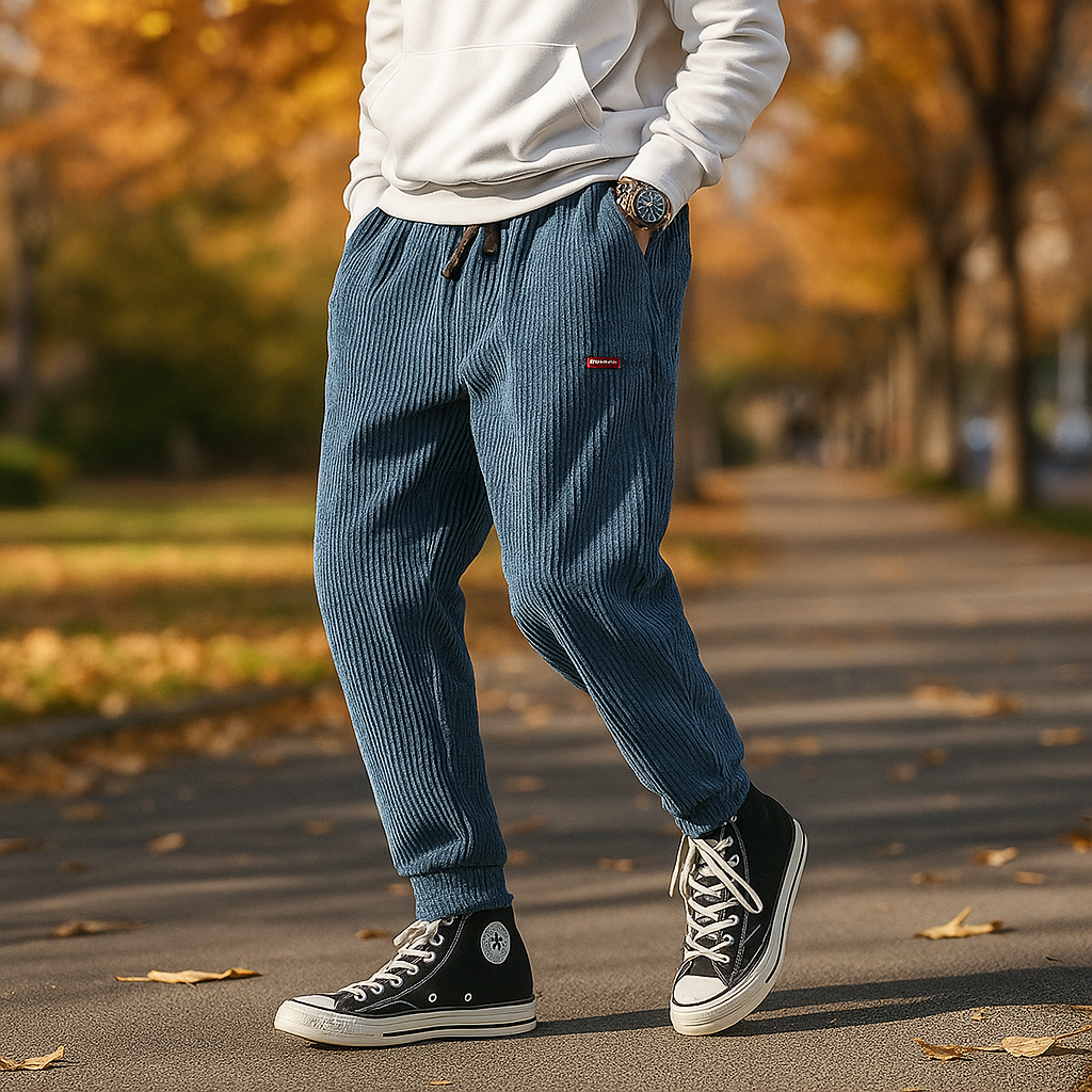 Stilla - Pantalons en Velours Uniques et Élégants - Confort et Élégance