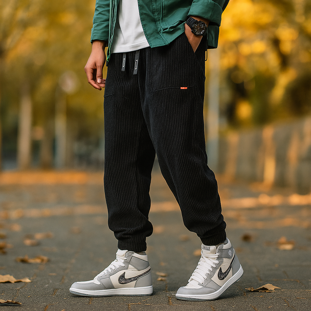 Stilla - Pantalons en Velours Uniques et Élégants - Confort et Élégance