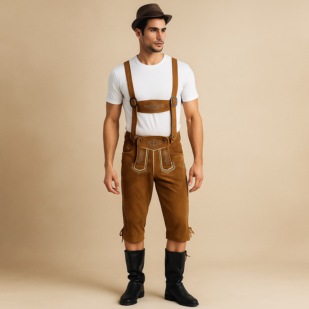 Tenue Traditionnelle Homme avec Bretelles