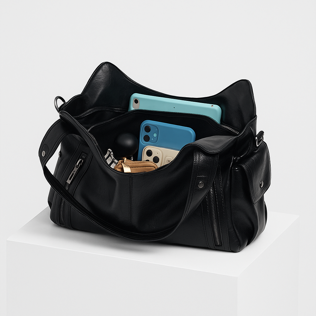 Sac fourre-tout cuir Novira élégant et pratique