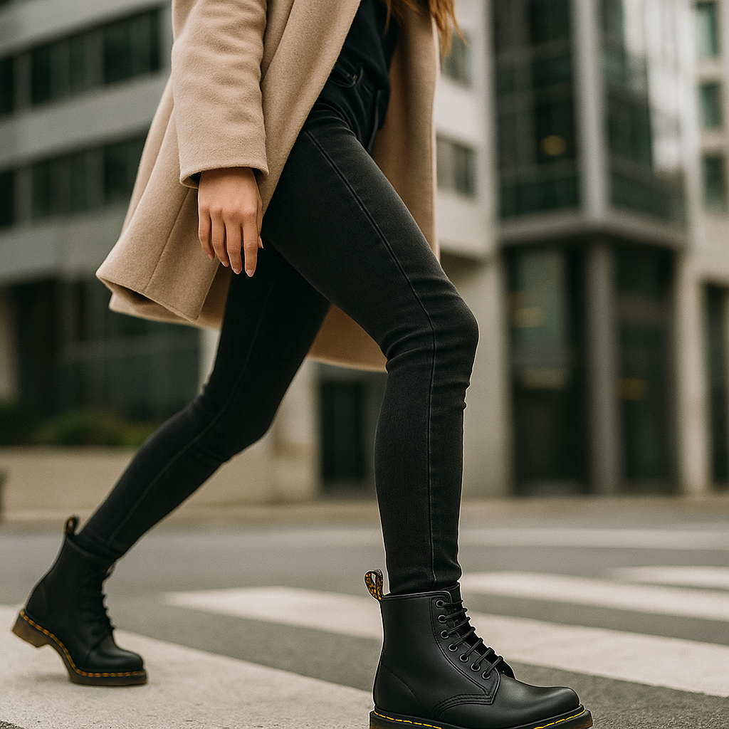 Bottes Martens - Femme à Lacets