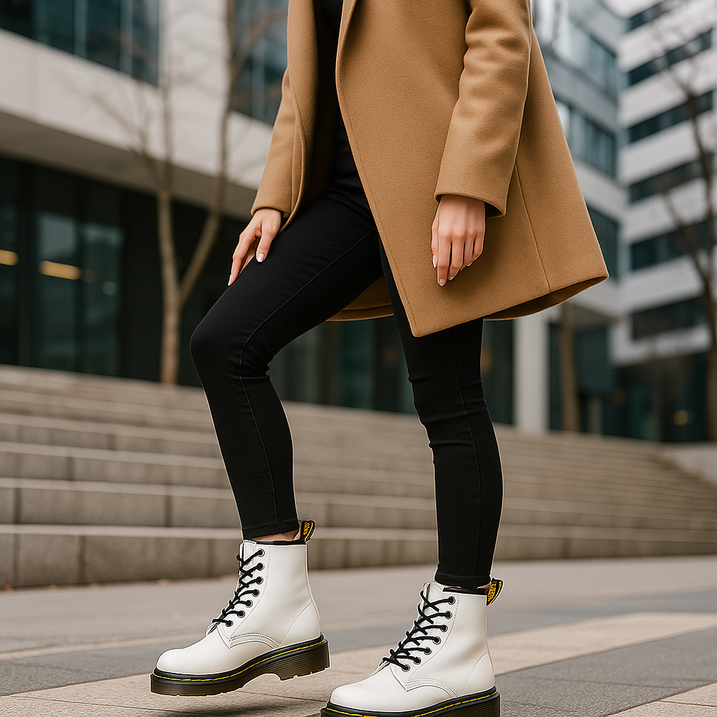 Bottes Martens - Femme à Lacets