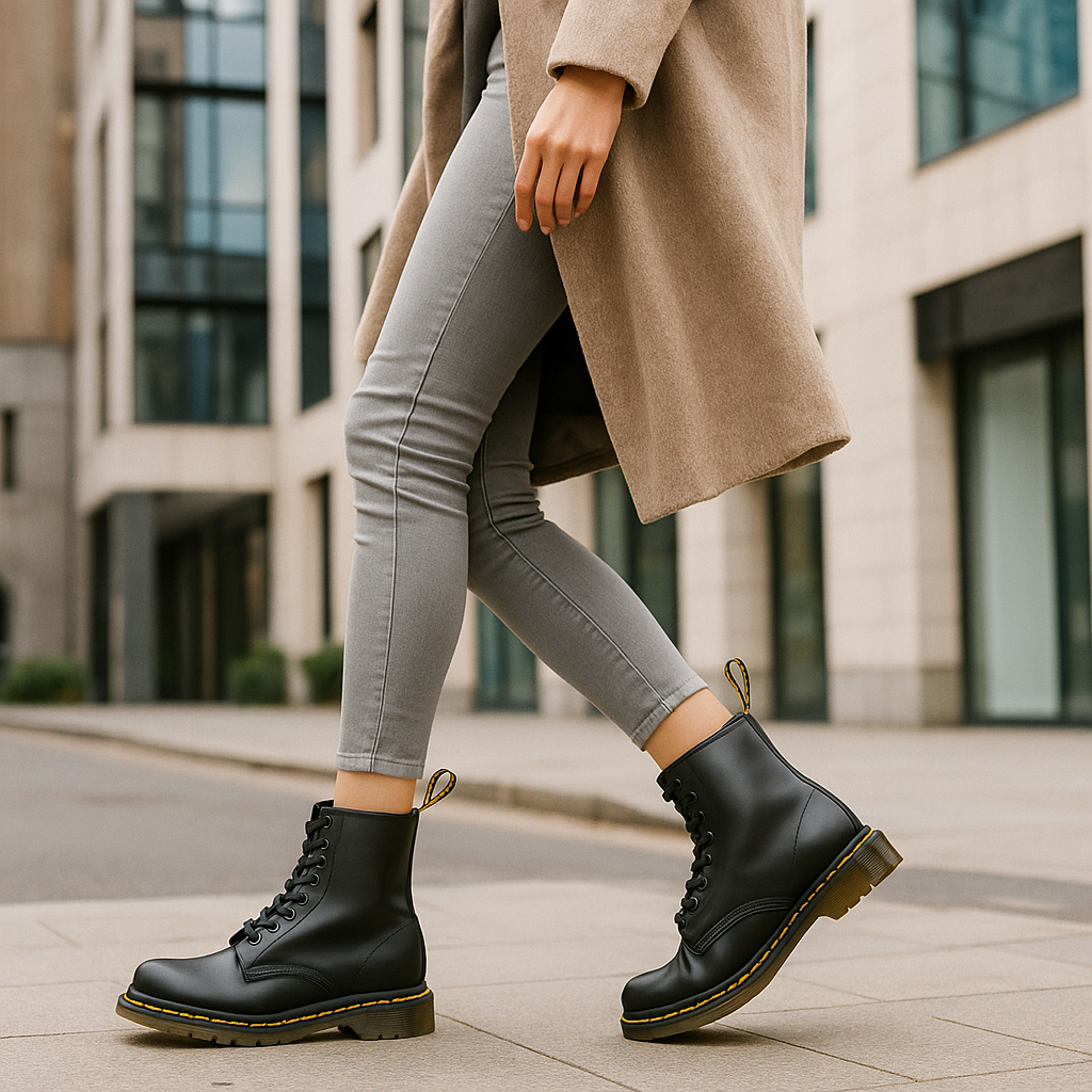 Bottes Martens - Femme à Lacets