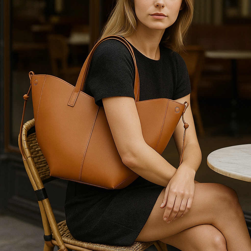 Izola Élégance Vintage - Sac Tote Femme Spacieux en Cuir